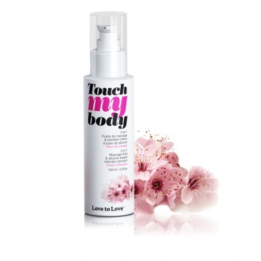 Fluide de Massage et Lubrifiant - Touch My Body - Fleur De Cerisier