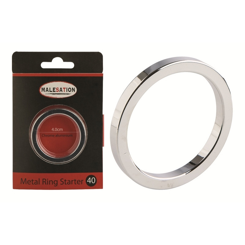 Cockring Metal Ring Starter 40 - Argent